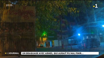 braquage à main armée : ils étaient fous