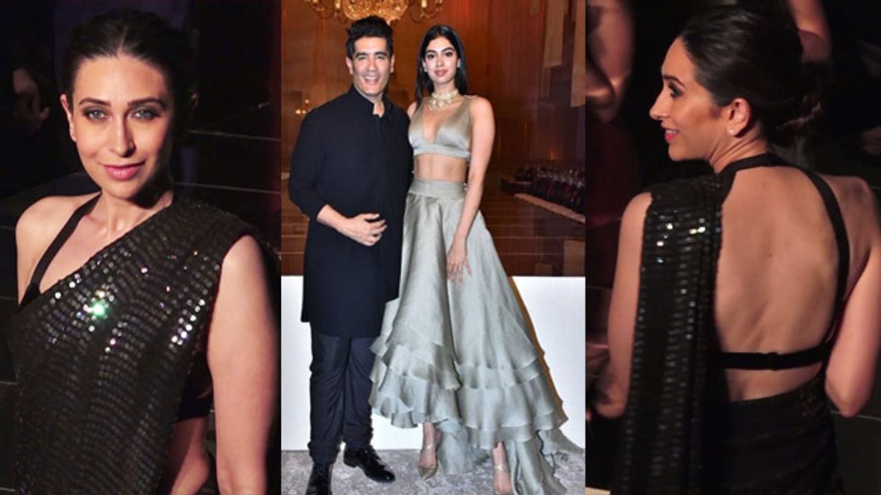 Karishma Kapoor Stuns with Khushi Kapoor in Lakme Fashion Week 2019; Watch video | FilmiBeat