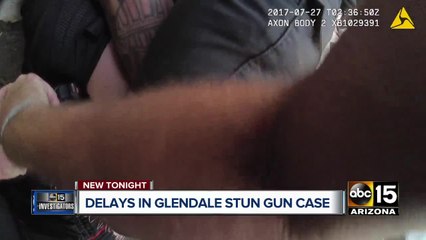Where do Glendale police tasering cases stand?