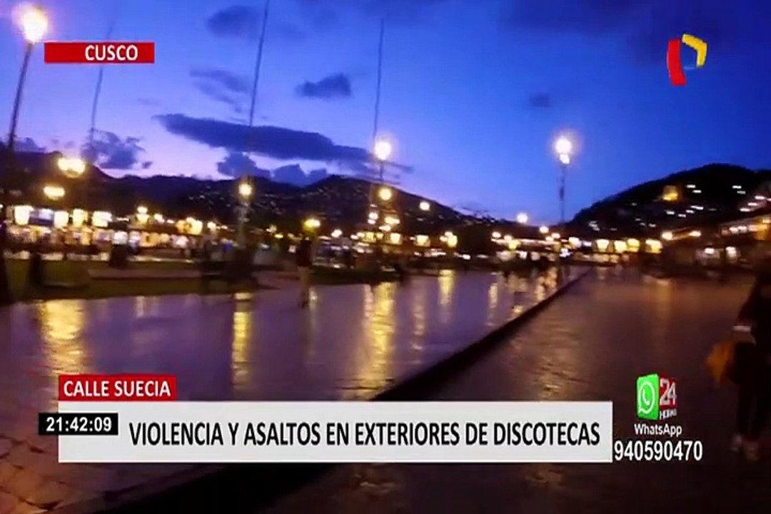 Cusco: denuncian incremento de agresiones en exteriores de discotecas