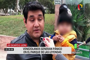 Falsa alarma en Parque de Las Leyendas: advierten que se trata de nueva modalidad de robo