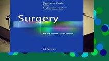 [Doc] Surgery: A Case Based Clinical Review