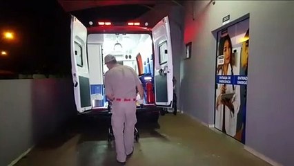 Homem sofre queda de mesmo nível no Brasmadeira