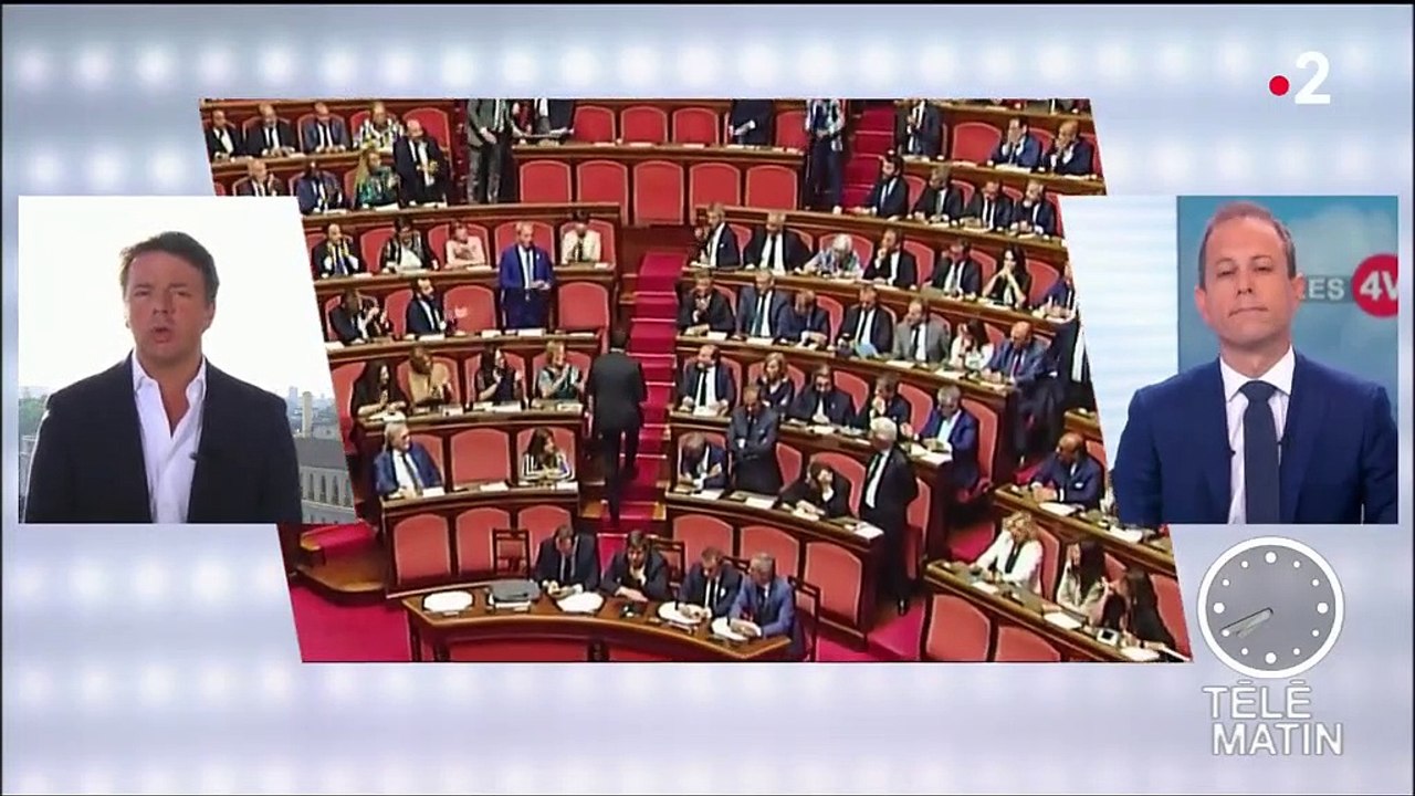 Italie : "Aux responsabilités gouvernementales, les populistes comme Salvini sont terribles", affirme Matteo Renzi