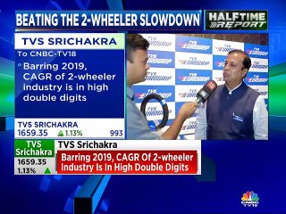 Two wheeler slowdown only a temporary phase, says P Srinivasavaradhan of TVS Srichakra