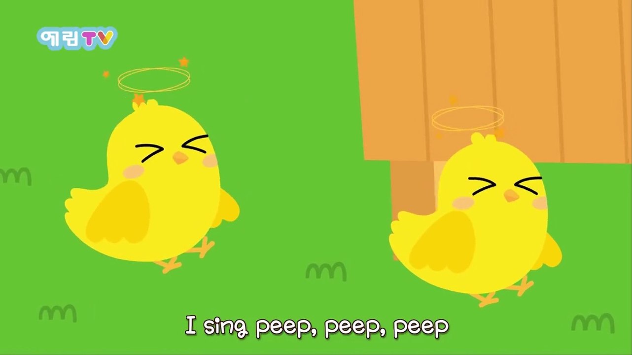 Fluffy Yellow Chick | Chick Song For Kids (Lyric Video)