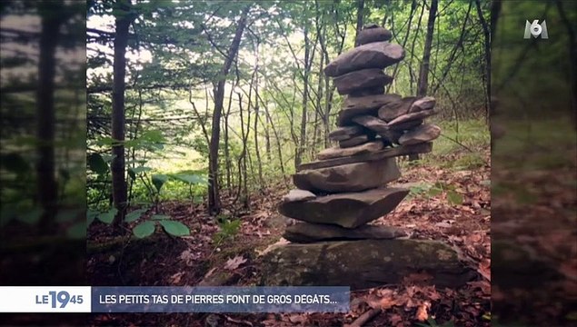 Réaliser des cairns, ces galets empilés, à la plage ou à la montagne, ont de graves conséquences sur l'environnement - Découvrez pourquoi!