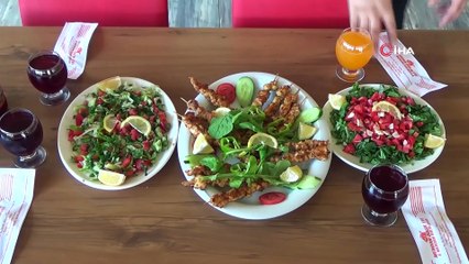 Yayın balığından şiş kebap