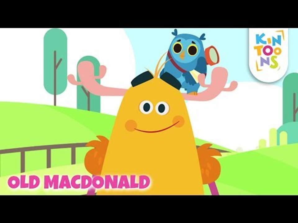 Old MacDonald Had A Zoo | Baby Songs | KinToons