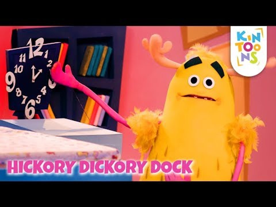 Hickory Dickory Dock | Kids Nursery Rhymes | KinToons