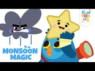 Download Video: Monsoon Magic Song - Rain Rain Go Away + Lots More | Educational Nursery Rhymes & Songs | KinToons