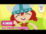 #EmotionsSong - All About Feelings | If You're Happy | Nursery Rhymes & Baby Songs | KinToons