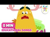 Educational Songs For Kids - Nursery Rhymes & Baby Songs | Johnny Johnny   Lots More | KinToons