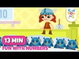 Ten In The Bed   More - Fun With Numbers | Nursery Rhymes For Kids | KinToons