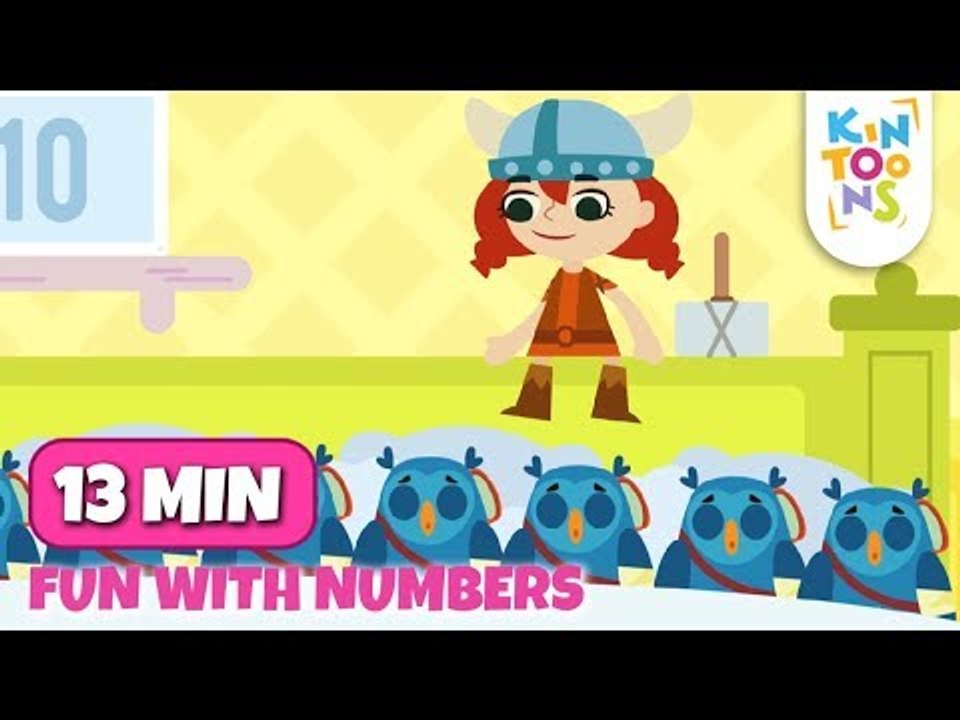 Ten In The Bed + More - Fun With Numbers | Nursery Rhymes For Kids | KinToons
