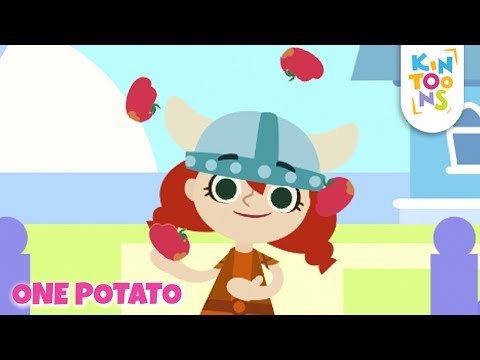 One Potato, Two Potatoes | Learn To Count | KinToons