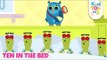 #NumberSong - Learn Counting - Ten In the Bed | Educational Nursery Rhymes & Baby Songs | KinToons