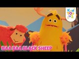 Baa Baa Black Sheep - Learn Colors & Sharing |  Nursery Rhymes & Baby Songs | KinToons