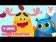 Learn Counting- One Potato,Two Potatoes & Five Little Ducks | Nursery Rhymes & Baby Songs | KinToons