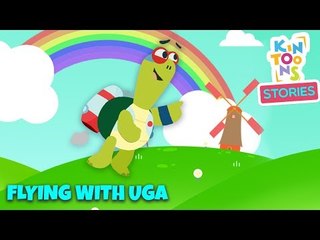 Flying With Uga - KinToons Stories For Kids | KinToons