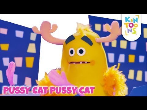 Travel The World - Pussy Cat Pussy Cat | Educational Song | Nursery Rhymes & Baby Songs | KinToons