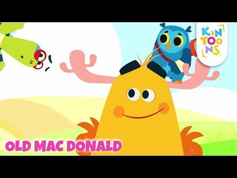 Old MacDonald Had A Farm - Learn Animal Names & Sounds | Nursery Rhymes & Baby Songs | KinToons