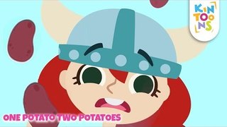 One Potato Two Potatoes - Number Song | Nusery Rhymes & Baby Songs | KinToons