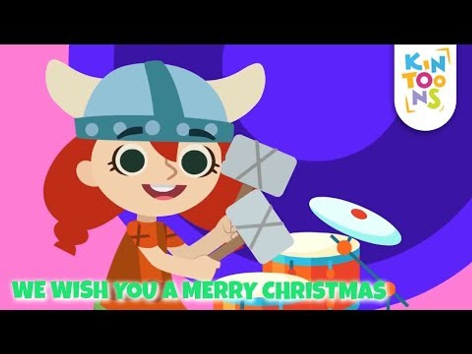 Christmas Songs - We Wish You A Merry Christmas | Nursery Rhymes For Kids | KinToons