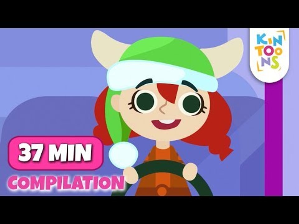 Mega Nursery Rhyme Compilation For Children | KinToons