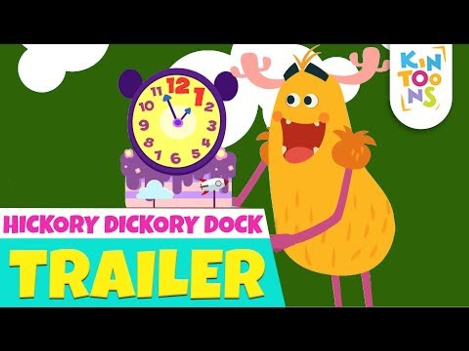 Hickory Dickory Dock - Official Trailer | Releasing 3rd June | Nursery Rhymes | KinToons