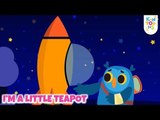 I'm A Little Teapot |  Sing & Dance | Nursery Rhymes & Baby Songs | KinToons