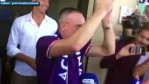 Franck Ribéry accueilli comme une rock star à la Fiorentina