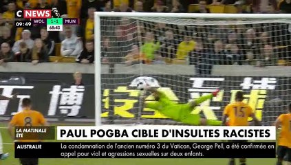 Manchester United "condamne catégoriquement" les insultes racistes reçues par Paul Pogba sur les réseaux sociaux