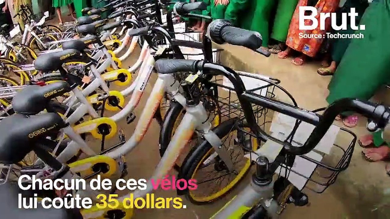 En Birmanie, il rachète des vélos abandonnés pour les écoliers birmans