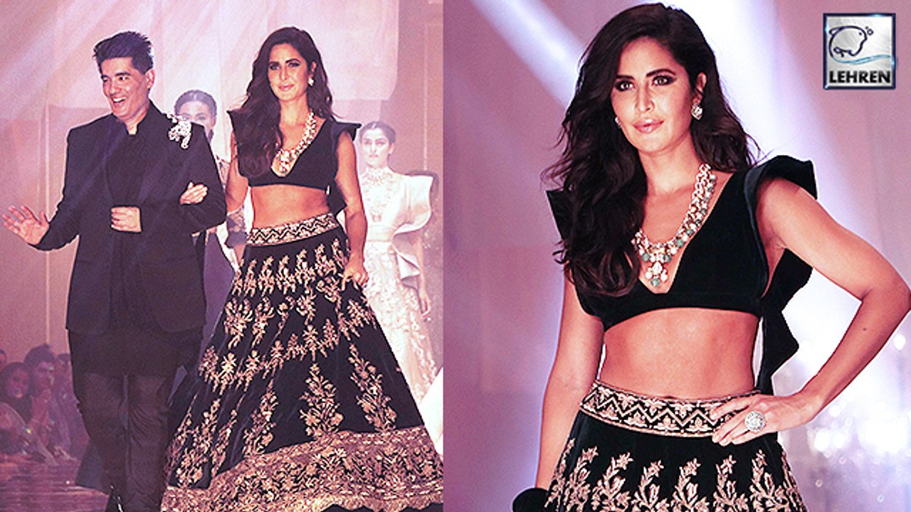 Katrina Kaif Stuns In lehenga For Manish Malhotra At Lakme Fashion Week