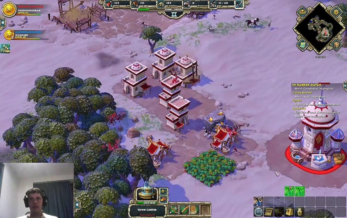 Persa Vs Persia Age of Empires Online 1TC Parade Push lol