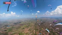 Au cœur du championnat du monde de parapente en Macédoine