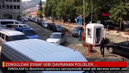 ZONGULDAK ESNAF GİBİ DAVRANAN POLİSLER, UYUŞTURUCU ŞÜPHELİSİNİ YAKALADI