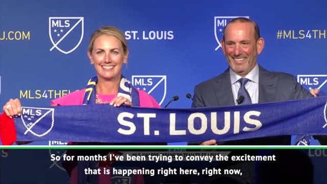 FOOTBALL: MLS: St Louis awarded expansion franchise