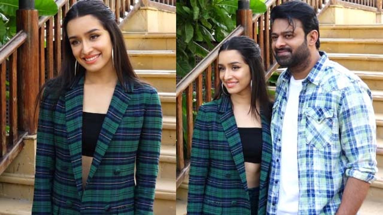 Prabhas & Shraddha Kapoor promotes Saaho in Mumbai; Watch Video | FilmiBeat