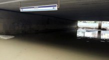 Fikirtepe'de metrobüs alt geçidinde su baskını