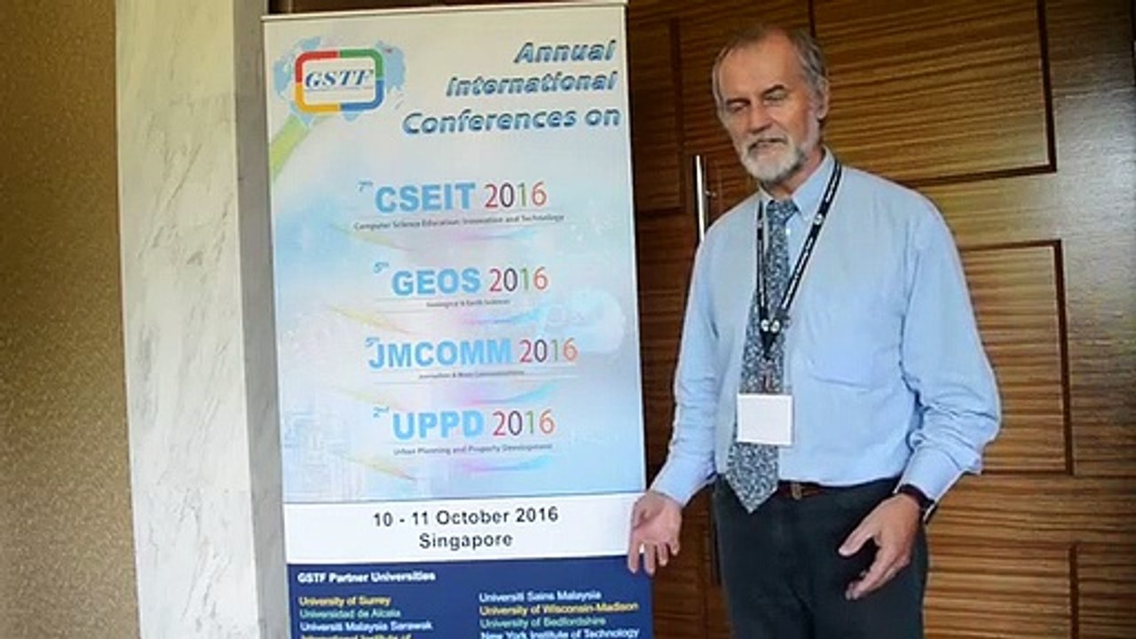 Dr. Jan Mrlina - GEOS 2016 - Global Science & Technology Forum