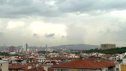 Başkentte sağanak etkili oldu (1)