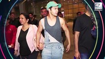 Varun Dhawan And Sara Ali Khan At The Airport Look