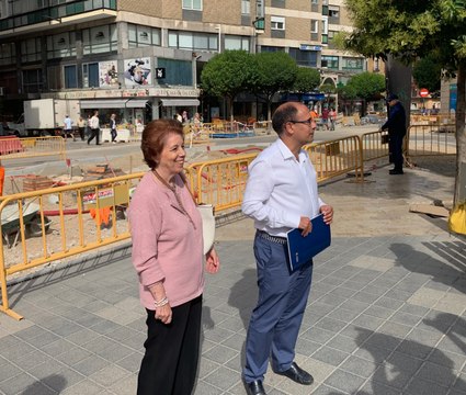 Las obras de Panaderos sufren un retraso en Valladolid