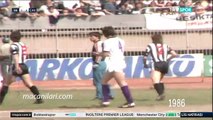 [HD] 27.04.1986 - 1985-1986 Turkish 1st League Matchday 33 Beşiktaş 5-1 Orduspor (Only Famous Metin Tekin's Goal  Attempt And 3rd Goal of the Match)