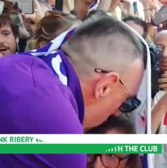 VIRAL: Football: Ribery arrives in Florence ahead of Fiorentina move