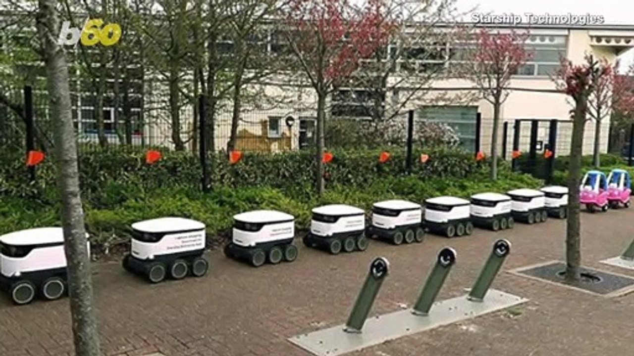 Delivery Droid! You Might See These Delivery Ro...