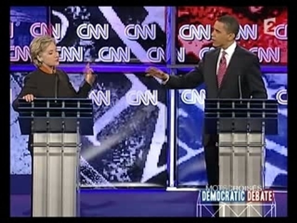 Bataille OBAMA CLINTON
