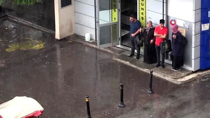 Kırıkkale'de sağanak yağmur etkili oluyor